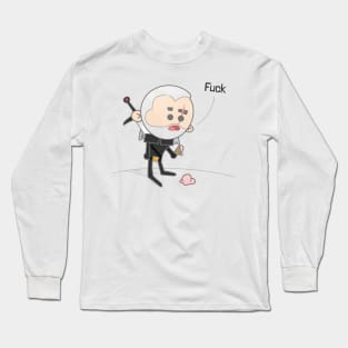 Witcher dropped his ice cream Long Sleeve T-Shirt